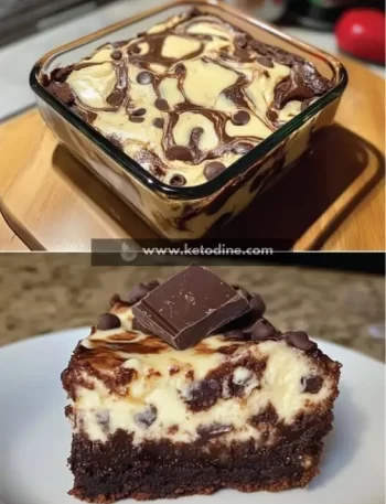Keto Cheesecake Brownies