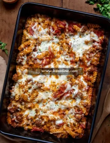 Meat Lovers Pizza Casserole