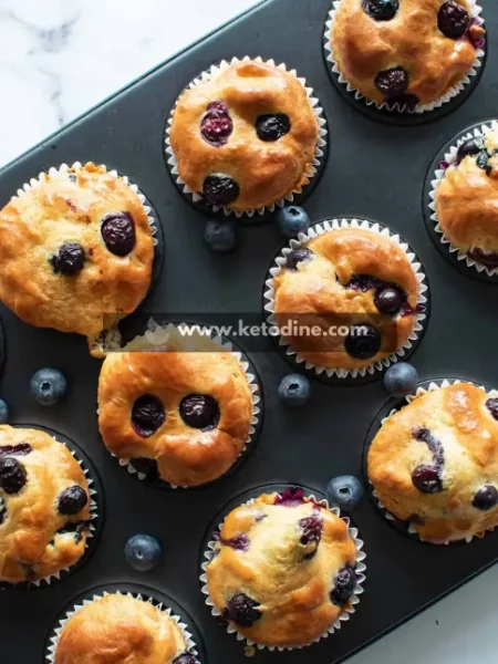Blueberry Protein Muffins
