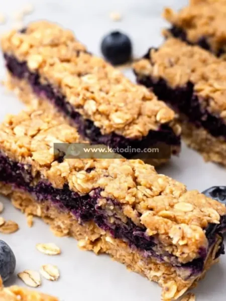 Blueberry Oat Bars