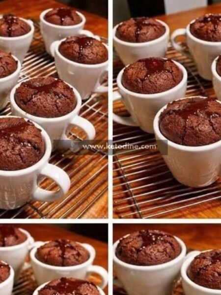 Chocolate Lava Mug Cakes