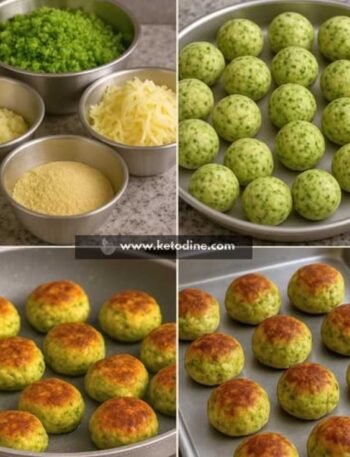 Broccoli Cheese Meatballs