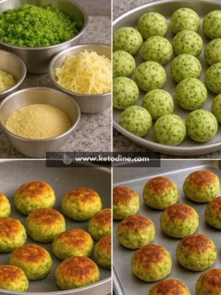 Broccoli Cheese Meatballs