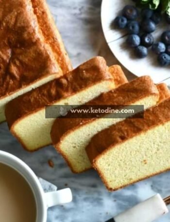 Keto-Friendly Coconut Flour Pound Cake