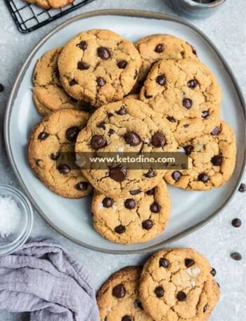 Keto Soft Chocolate Chip Cookies