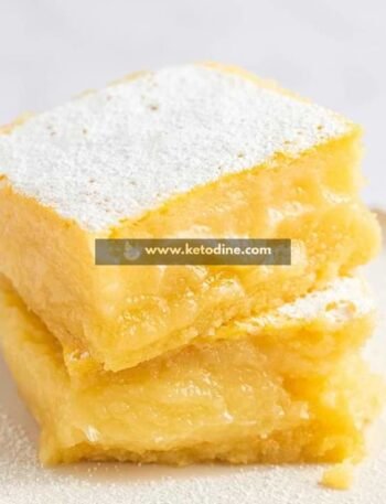 Low-Carb Sugar-Free Lemon Bars