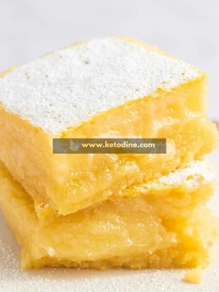 Low-Carb Sugar-Free Lemon Bars