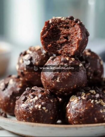No-Bake Cottage Cheese Chocolate Protein Bites