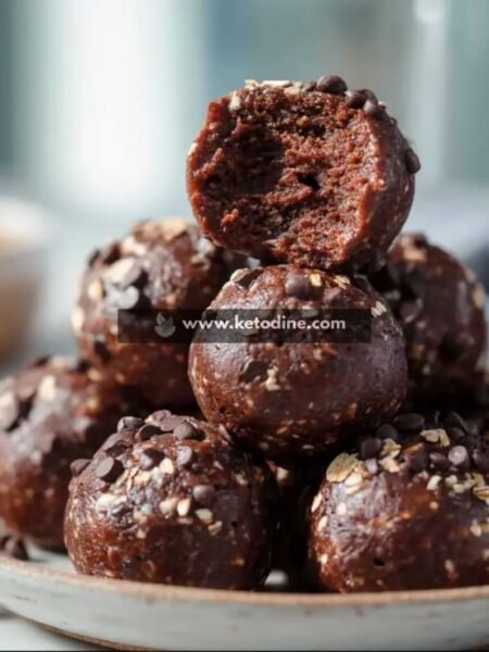 No-Bake Cottage Cheese Chocolate Protein Bites