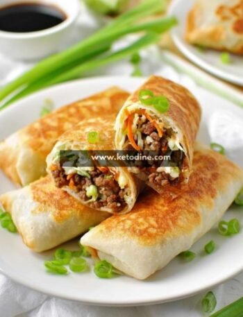 Keto Egg Roll Wraps
