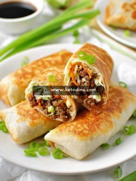Keto Egg Roll Wraps