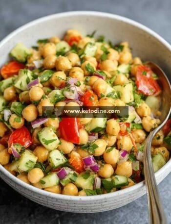 Fresh Chickpea Salad