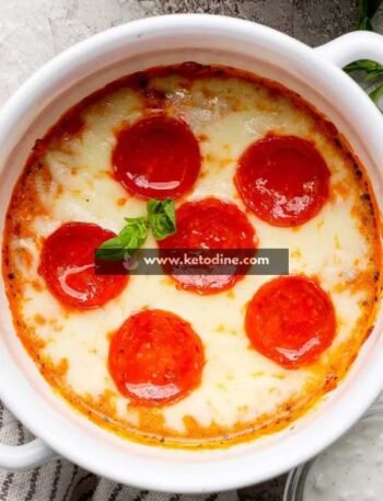 cottage cheese pizza bowl