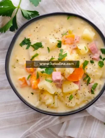 Slow Cooker Ham and Potato Soup
