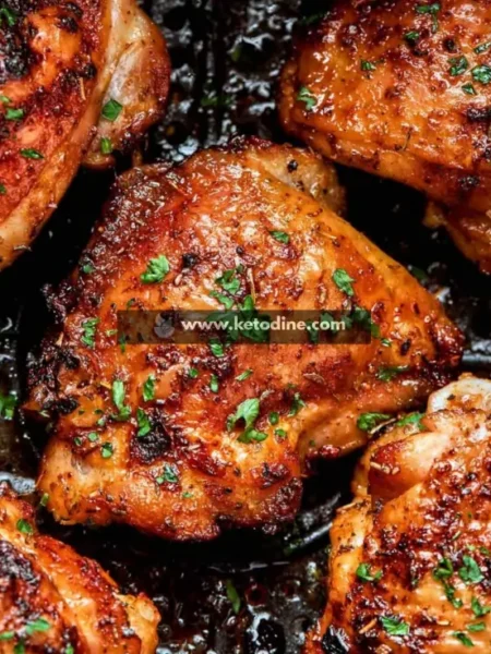 Air Fryer Chicken Thighs