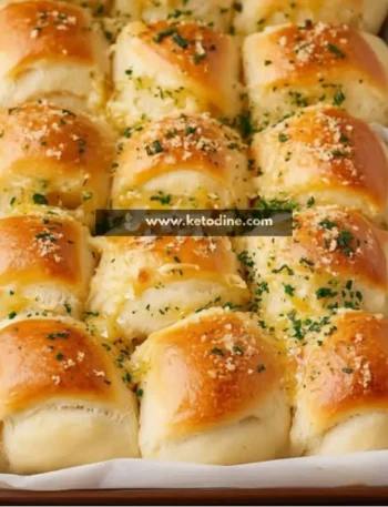 Keto Garlic Butter Rolls