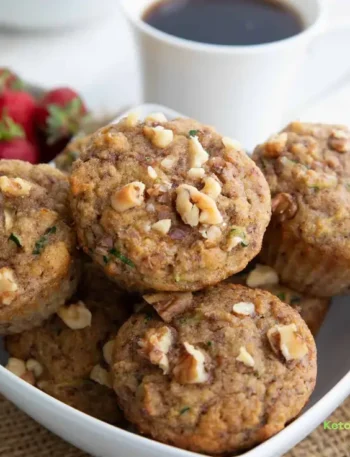 keto zucchini muffins