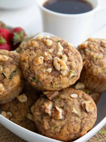 keto zucchini muffins
