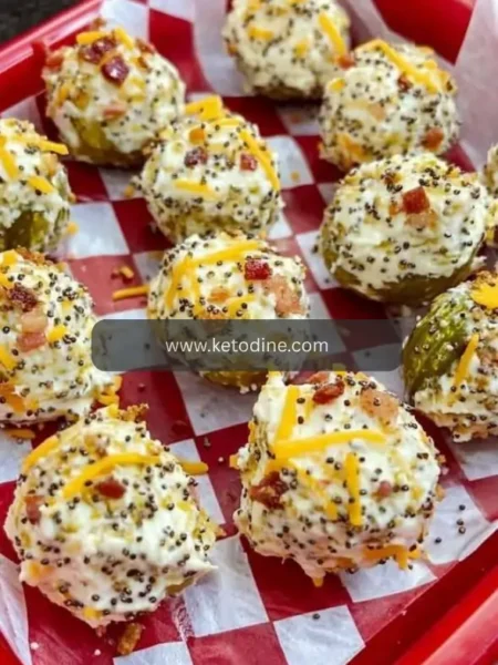 Keto Dill Pickle Fat Bombs