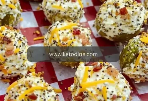 Keto Dill Pickle Fat Bombs
