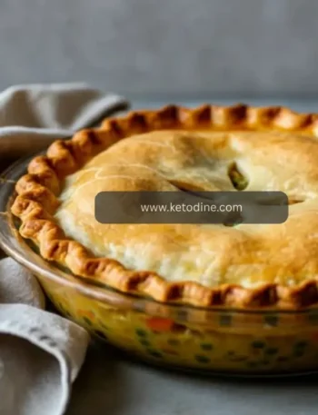 Crustless High-Protein Chicken Pot Pie