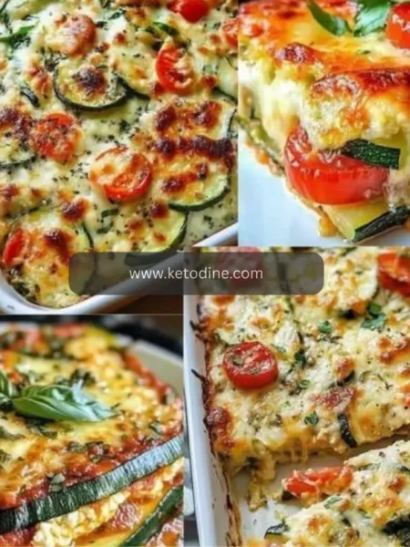 Loaded Zucchini Bake