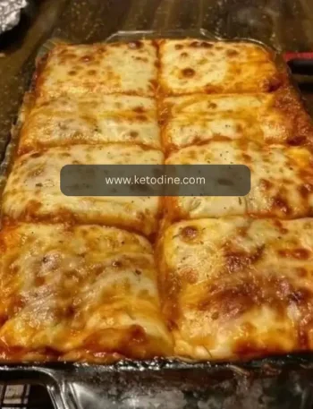 Keto Deep Dish Meat Lasagna