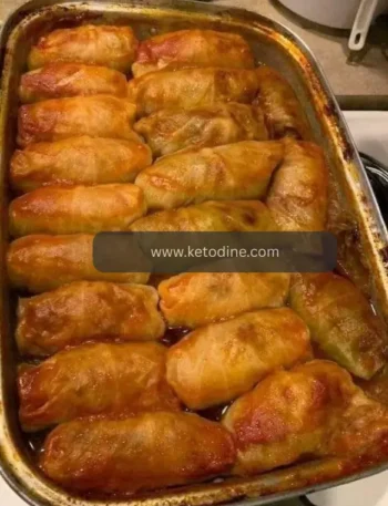 KETO STUFFED CABBAGE ROLLS
