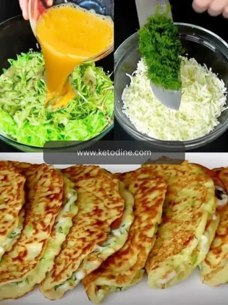 Crispy Keto Low Carb Zucchini Fritters