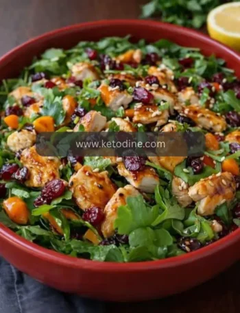 Asian Chicken Cranberry Salad
