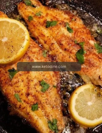 Keto Fried Fish Fillet