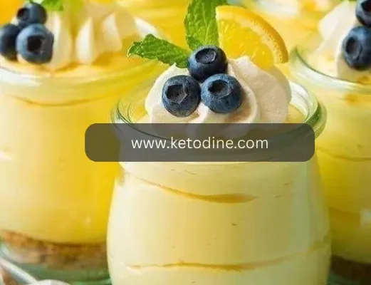 Keto Lemon Cheesecake Mousse