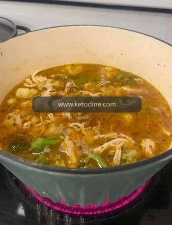 Detox Keto Southwest Chicken Soup