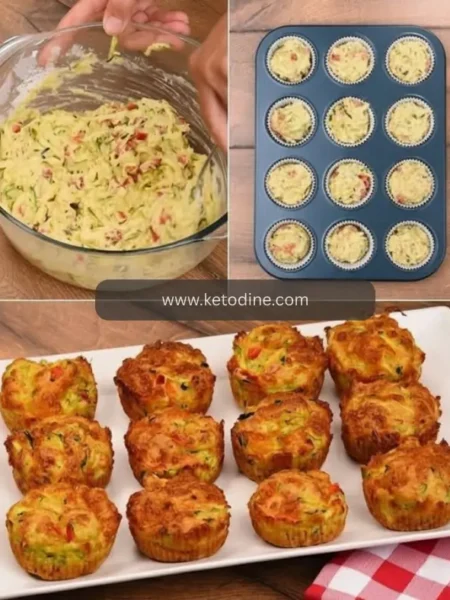 Keto Zucchini Muffins