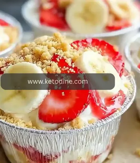 Strawberry Cheesecake Banana Pudding