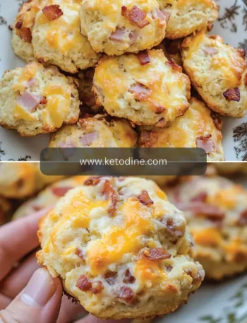 Keto Ham and Cheese Bites