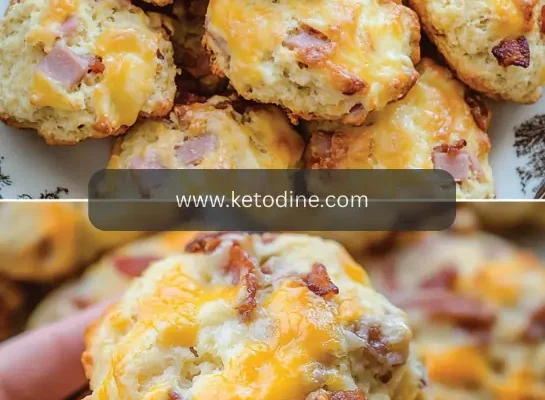 Keto Ham and Cheese Bites
