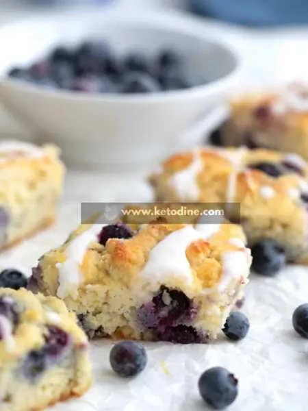 Keto Blueberry Biscuits