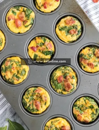 Bacon & Cheese Egg Muffin Bites