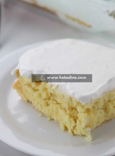 Greek Yogurt Protein Cake