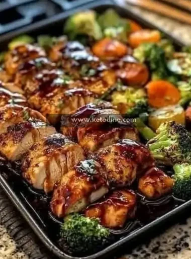 Low-Carb Teriyaki Chicken & Veggies