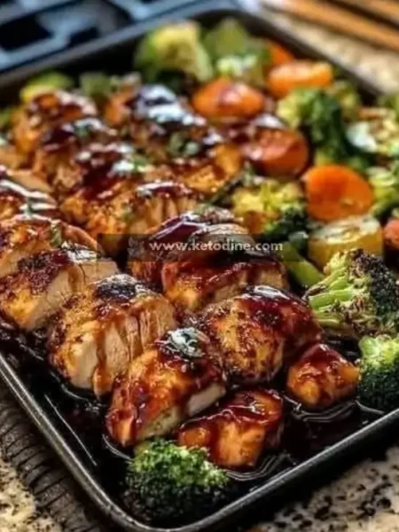 Low-Carb Teriyaki Chicken & Veggies