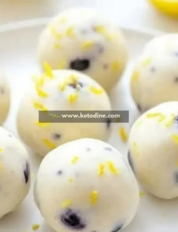 Lemon Blueberry Protein Bites