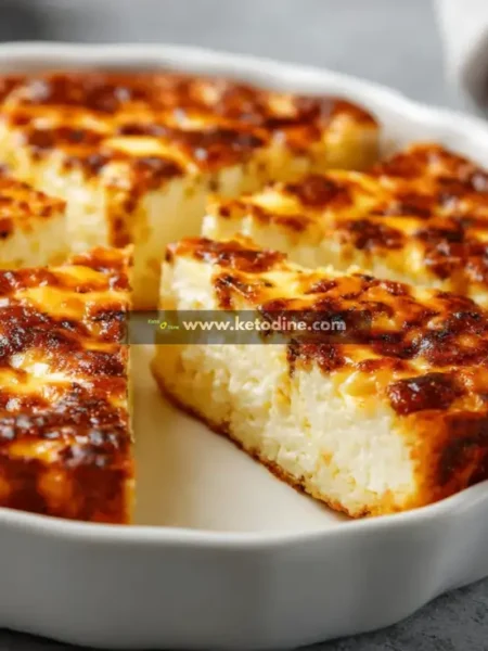 Pizza Style Cottage Cheese Bake