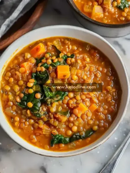 Hearty Mediterranean Lentil Soup