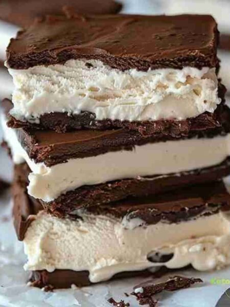 Keto Ice Cream Sandwiches
