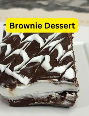 Layered Brownie Dessert