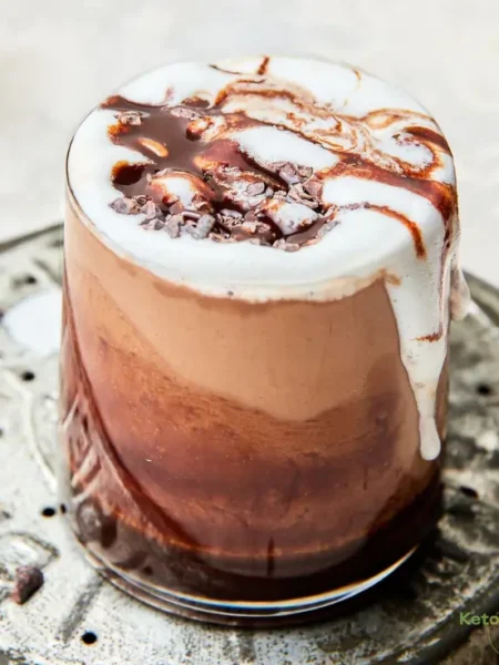 high protein choclate frosty