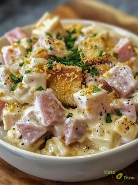 Chicken Cordon Bleu Casserole Pasta