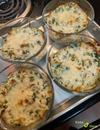 Spinach Chicken Bowls